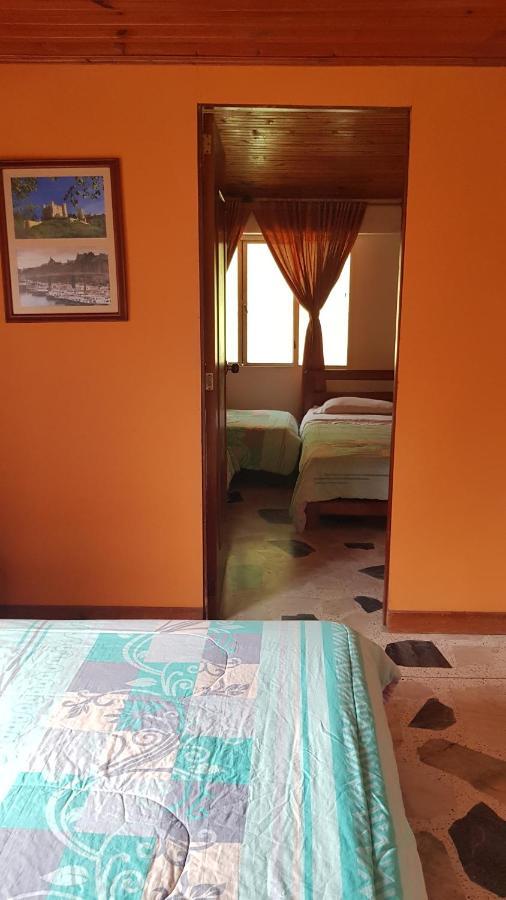 Balneario Chorillano Hotel Villavicencio Bagian luar foto